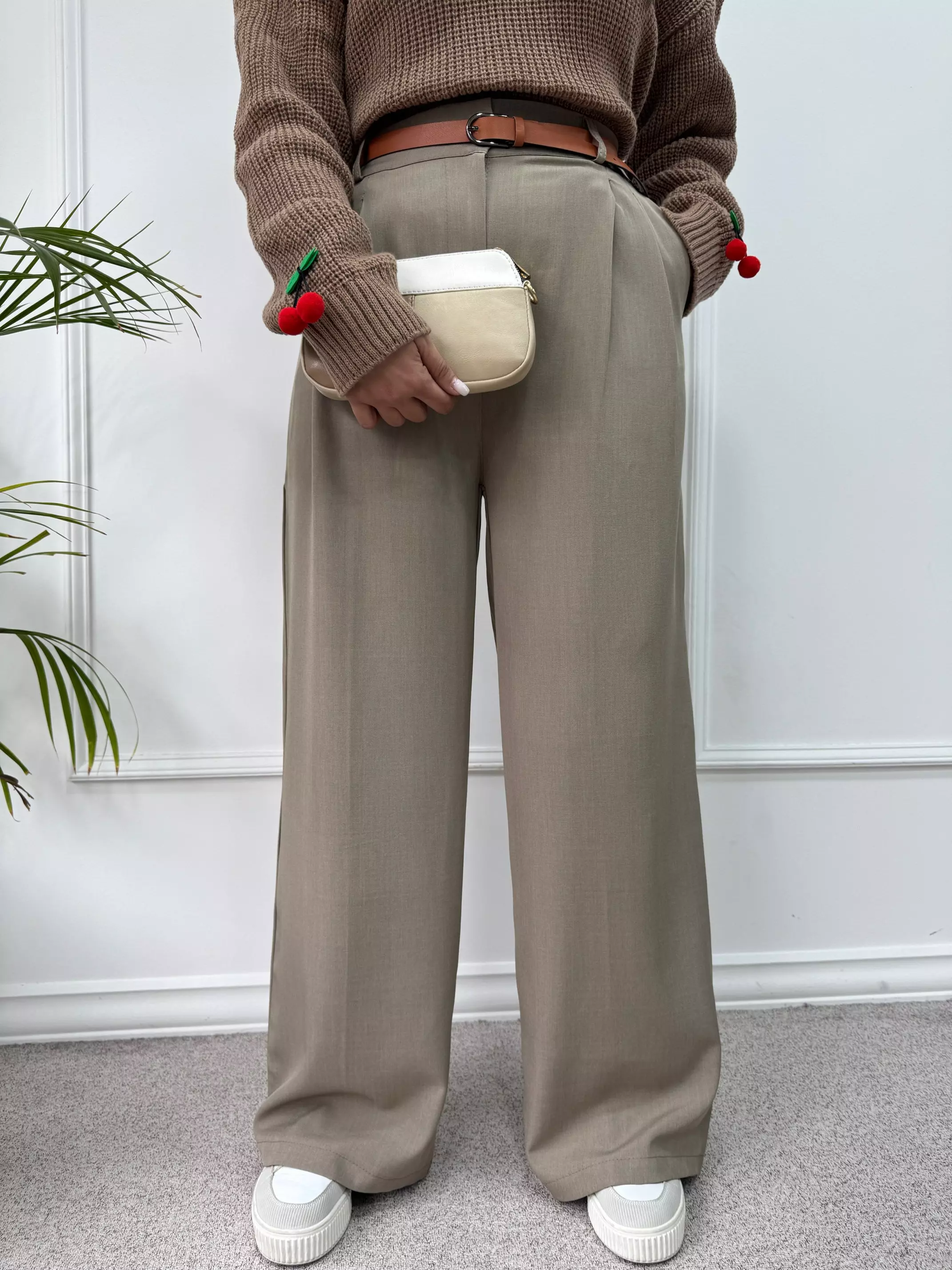 شلوار نیم بگ آیسل